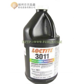 loctite乐泰3011胶水 紫外线固化胶 无影胶 uv光固化胶 透明高强度粘接剂 1L